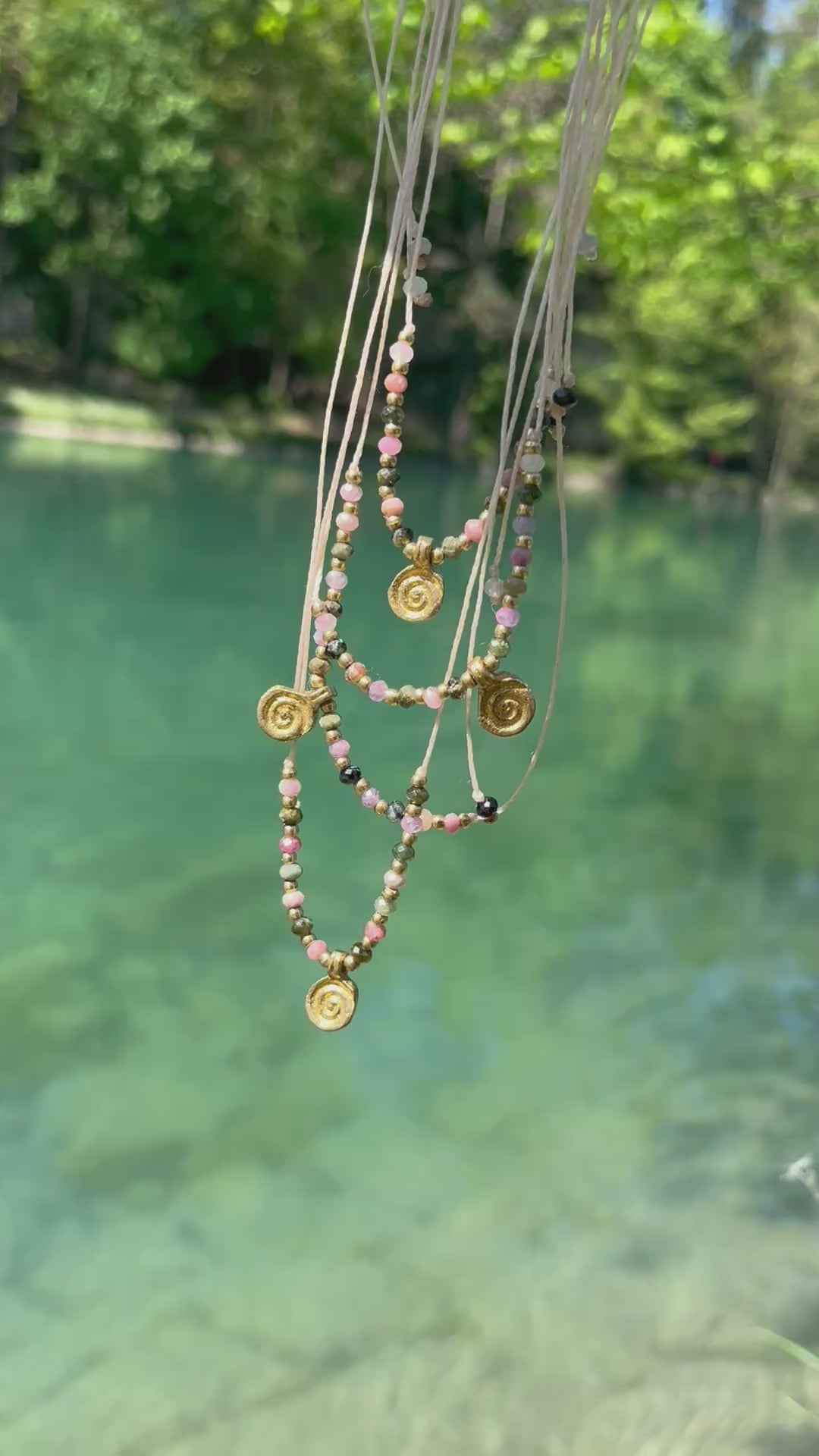 Tourmaline Beaded Necklace